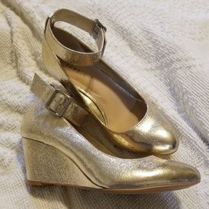 Torrid Gold Wedges